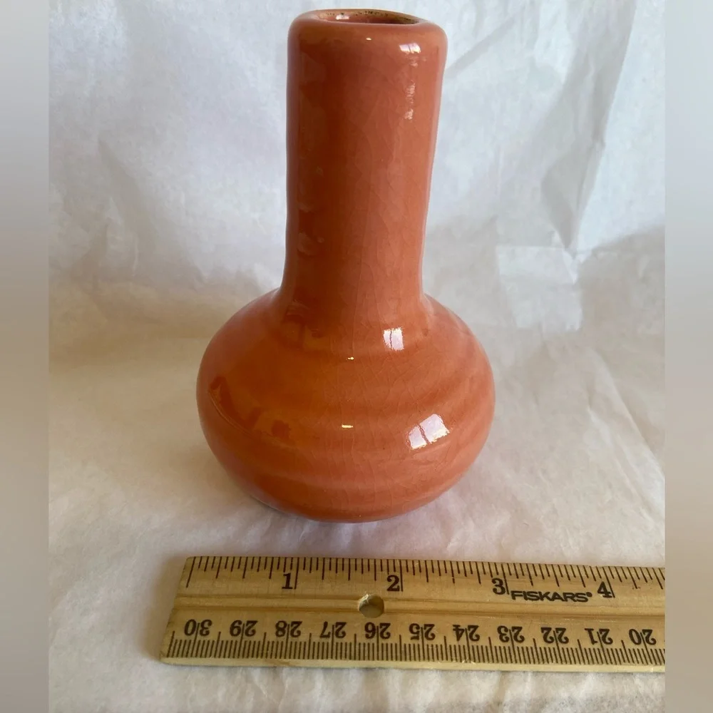 (2) Crate&Barrel ceramic bud vase